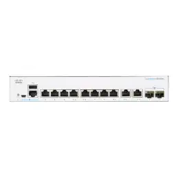 Cisco Business 350 Series CBS350-8FP-E-2G - Commutateur - C3 - Géré - 8 x 10 - 100 - 1000 (PoE+)... (CBS350-8FP-E-2G-EU)_2